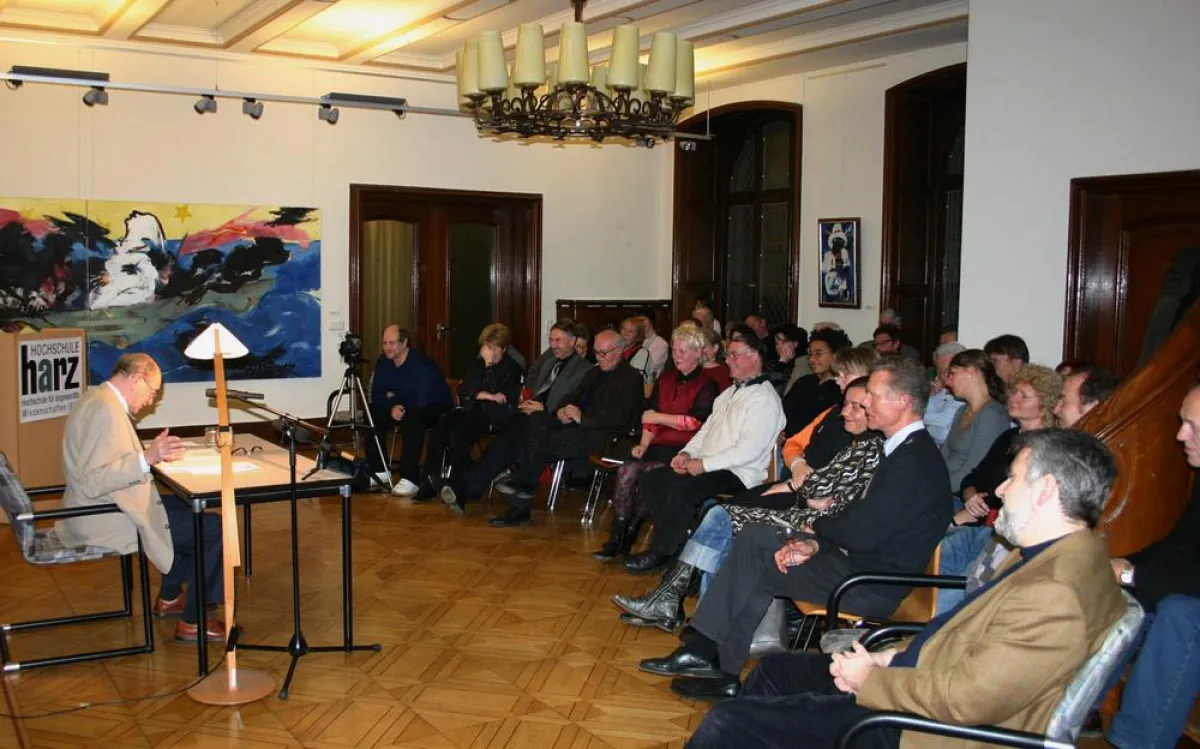 Lesung mit Künstler Prof. Karl Oppermann anlässlich der Veröffentlichung des zweiten Teils seiner Lebenserinnerungen „Wechselgesang“