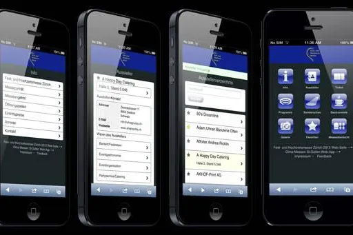 Bild: Fest- und Hochzeitsmessen Apps 2013