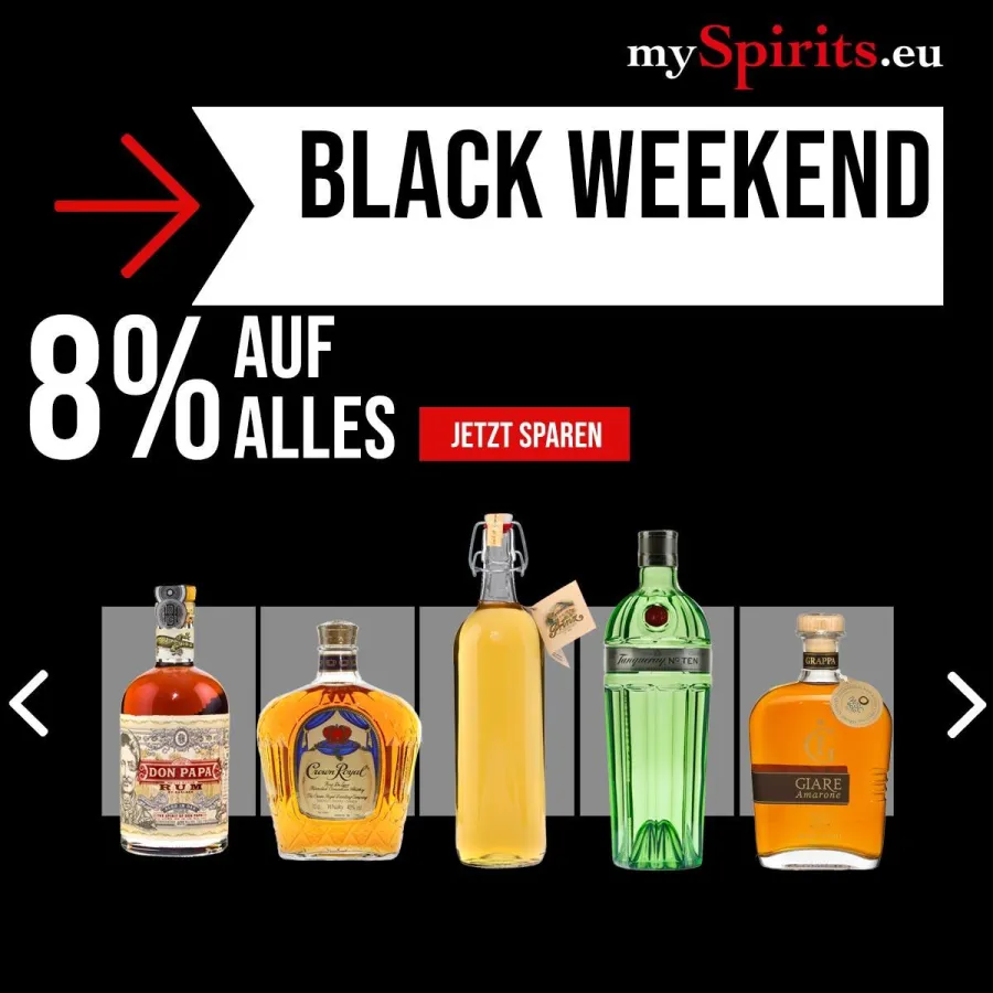 Alle Spirituosen 8% günstiger