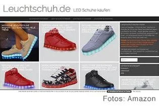 Bild: Leuchtschuhe – Ganz sicher ein Trend.