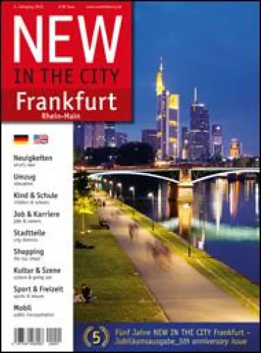 Bild: Die NEW IN THE CITY Jubiläumsausgabe Frankfurt 2012 ist da