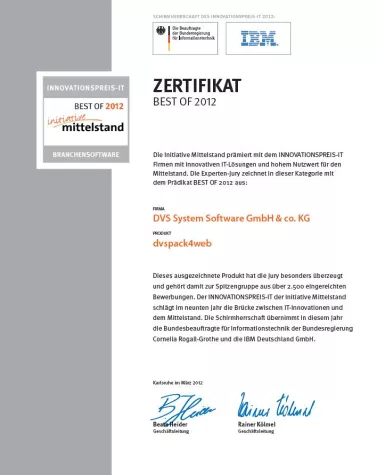 Bild: INNOVATIONSPREIS-IT 2012