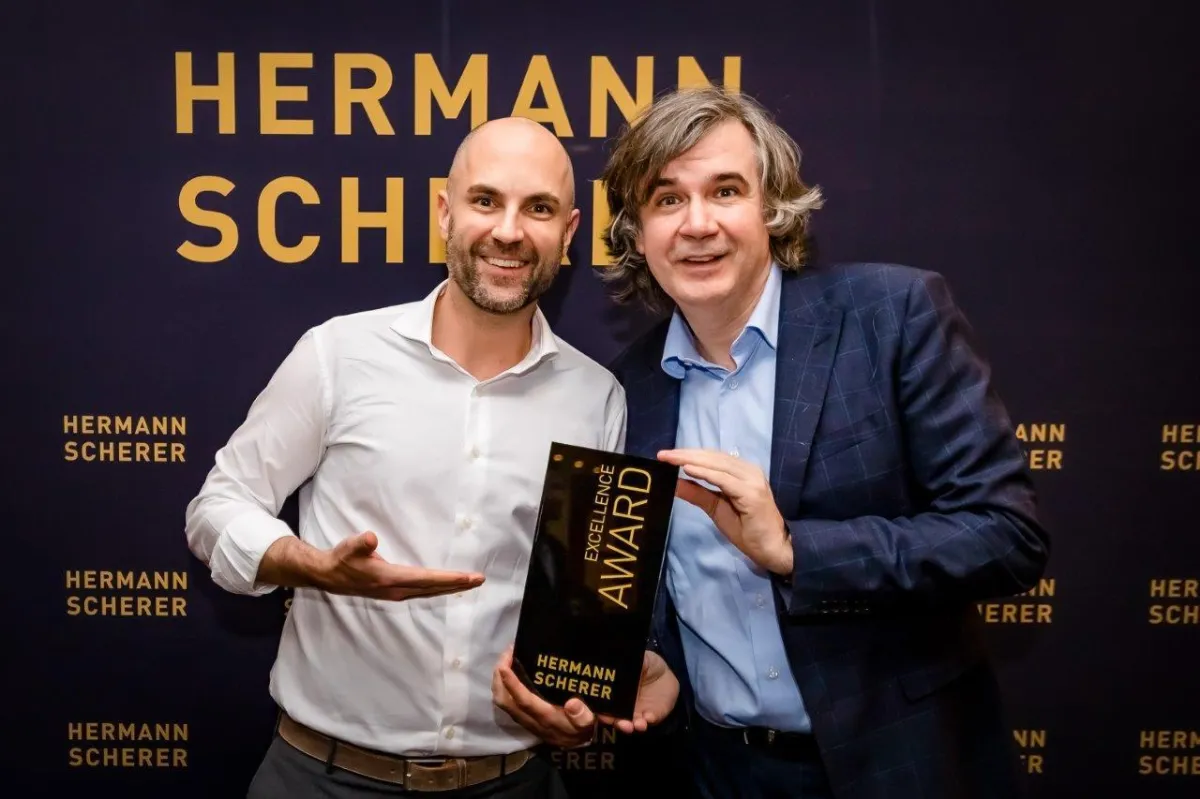 Dr. Niels Freitag (l.) und Hermann Scherer (r.). Fotocredit: Dominik Pfau