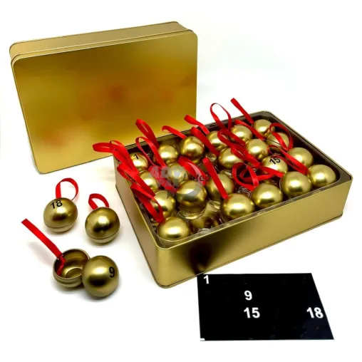 Wiederverwendbare Adventskalender aus Metall für eine nachhaltige Weihnachtszeit Bild: Wiederverwendbare Adventskalender aus Metall für eine nachhaltige Weihnachtszeit
