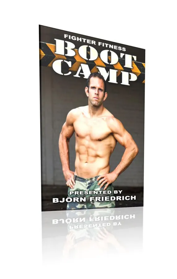Das Cover der neuen Fighter-Fitness Boot Camp DVD