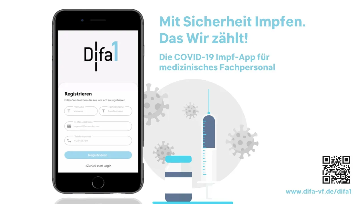 DIFA1: Die COVID-19 Impf-App für medizinisches Fachpersonal