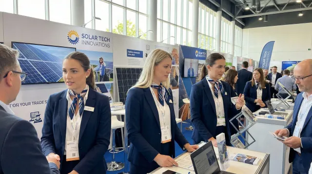 Bild: So steigert eine Promotion Agentur München den Messeerfolg mit qualifizierten Messehostessen