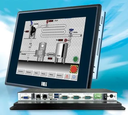 Robuster Panel-PC mit remote Management und Metallgehäuse Bild: Robuster Panel-PC mit remote Management und Metallgehäuse
