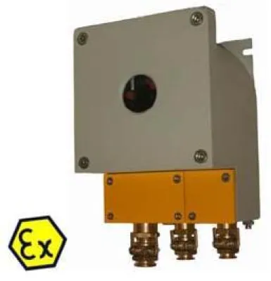 Bild: Dual Antennen LF ATEX – Multifrequenz 125/134 kHz RFID Industrielesegerät von TECTUS