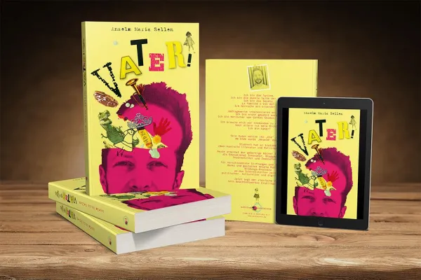 Bild: Vier Kinder, Küche, Bad - "Vater!" von Anselm Maria Sellen