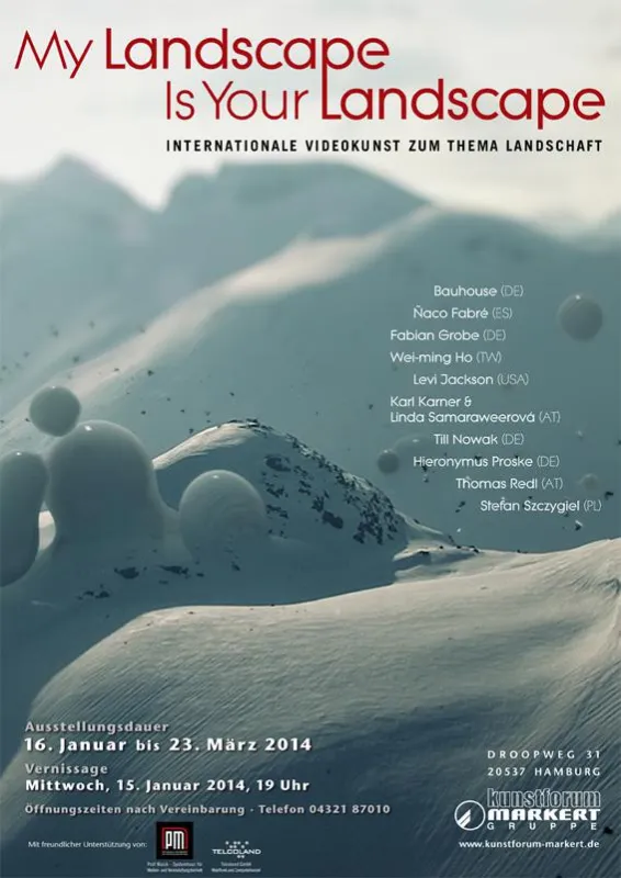 Plakat (Motiv: Till Nowak; Design: Bettina Huchtemann)