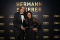 Bild von links: Hermann Scherer, Andrea Marie Klement