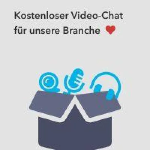 Bild: Kostenfreie Video-Chat-Lösung für Versicherungsmakler:innen in der Coronakrise