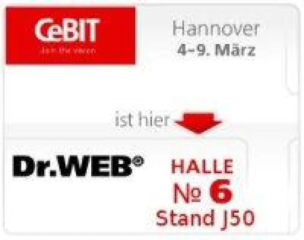 Doctor Web auf Cebit 2008
