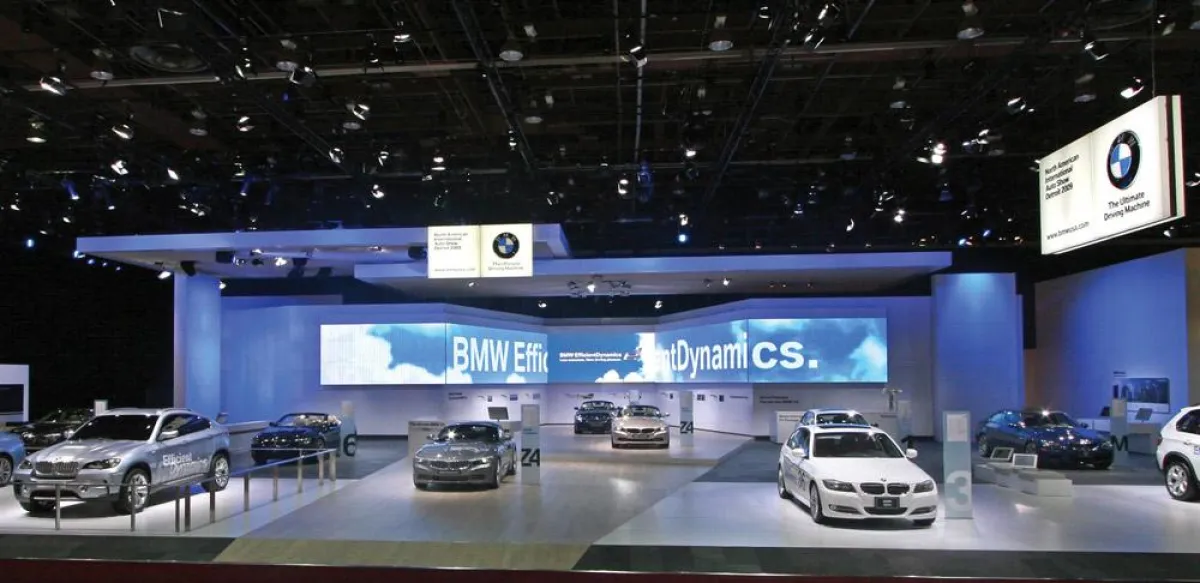 Weltpremiere für die Kreativ-LED ?ict inspire? auf dem Stand von BMW (NAIAS 2009, Detroit)