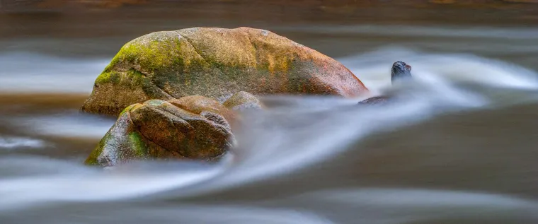 Bild: Fotospaziergang im unteren Bodetal im Harz mit Schwerpunkt „Langzeitbelichtung des Wassers“