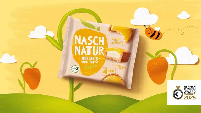 Bild: HAJOK Design erhält einen German Design Award für das Packaging von Naschnatur