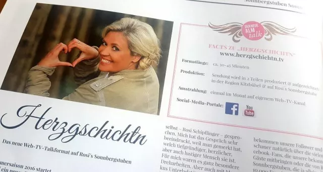 Bild: „Herzgschichtn“ – Das Web -TV-Talkformat aus Kitzbühel startet durch