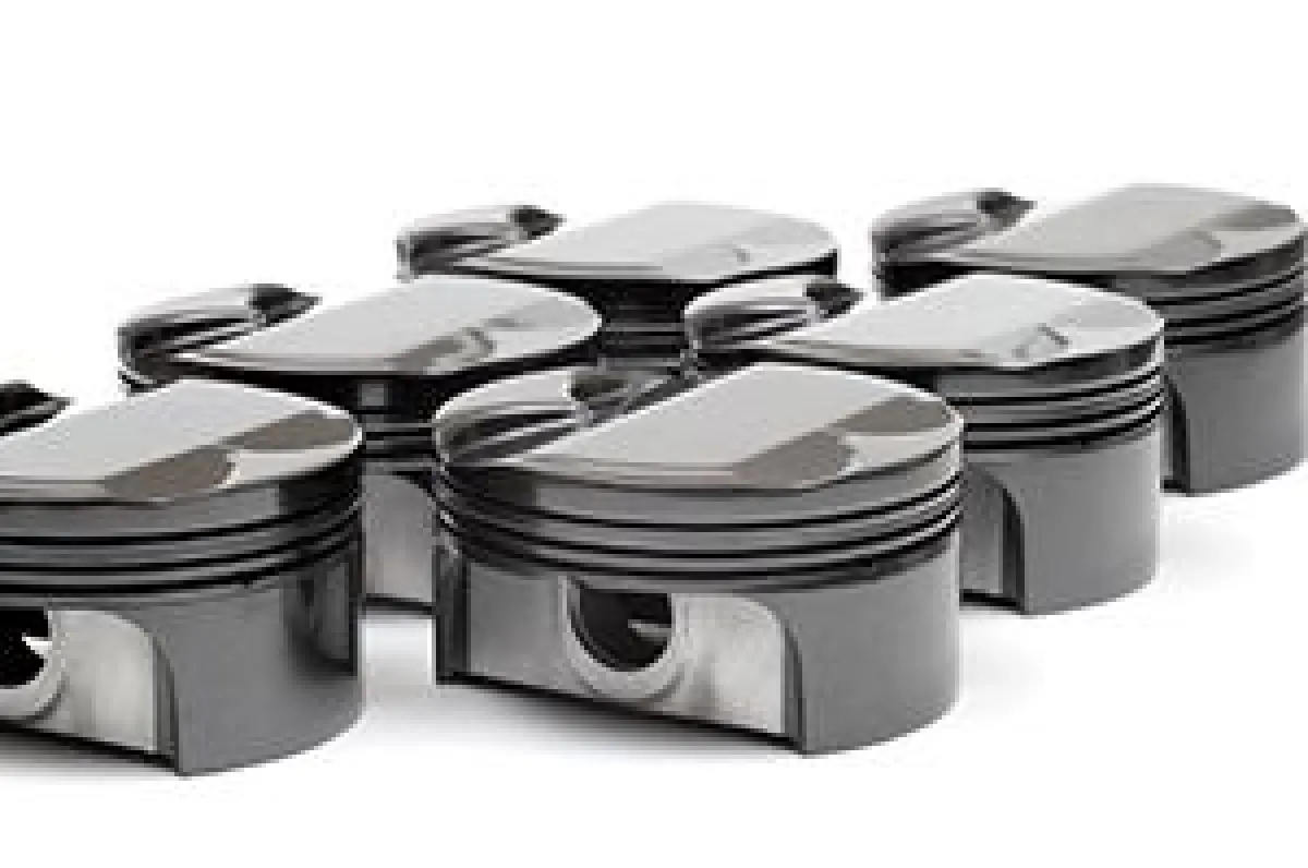 DLC beschichteter Porsche 996 GT3RS Kolben