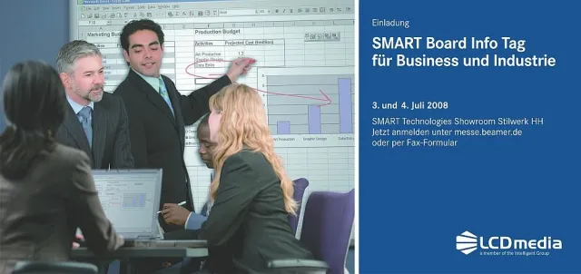 Bild: 03.+04. Juli 2008 SMART Board Info Tag für Business und Industrie in Hamburg