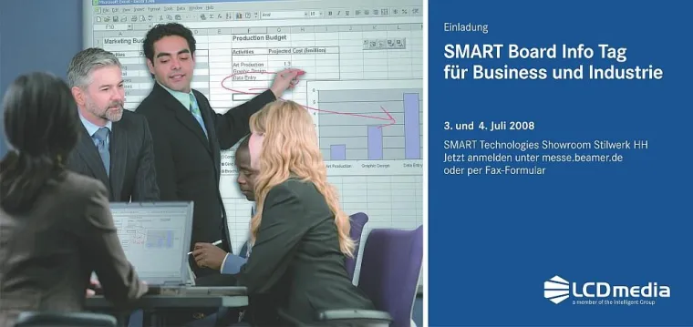 Bild: 03.+04. Juli 2008 SMART Board Info Tag für Business und Industrie in Hamburg