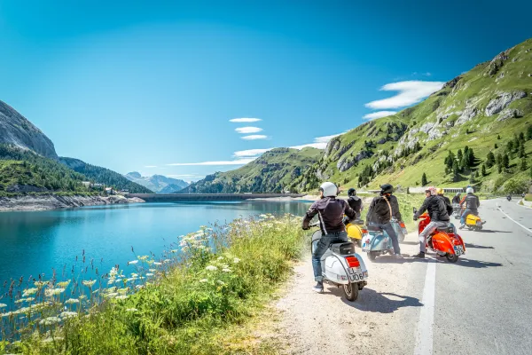 Bild:  Vespa & Lambretta Mehrtagestour in die Dolomiten Juli 2022