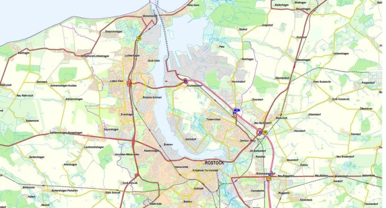 Bild: LOCARTOmap+ jetzt mit allen Gewässerflächen