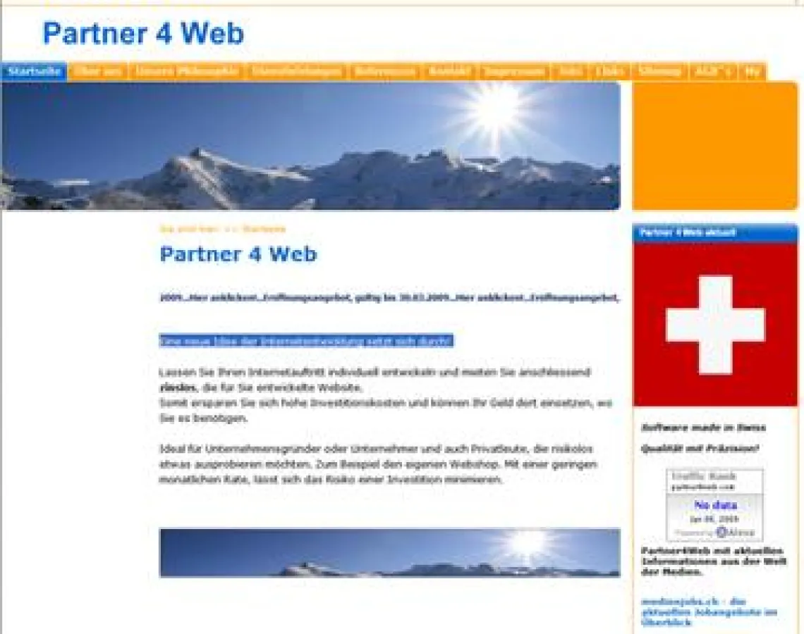 Website Partner4Web