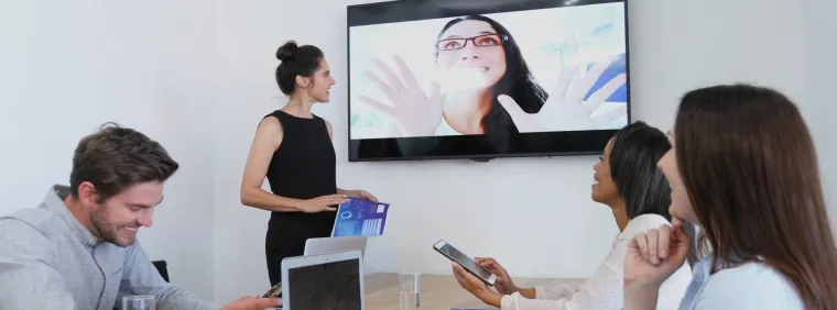 Bild: Businesskommunikation aus der Cloud - kostenlose Live-Demo buchen