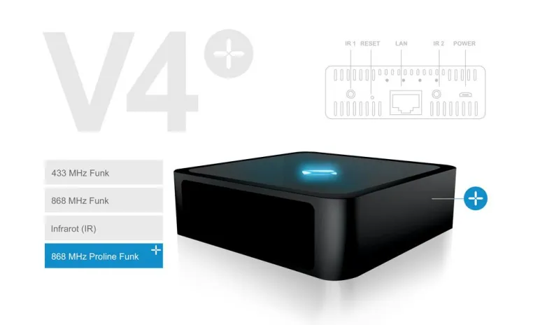 mediola® veröffentlicht neues AIO Gateway V4 Plus zur CeBIT Bild: mediola® veröffentlicht neues AIO Gateway V4 Plus zur CeBIT