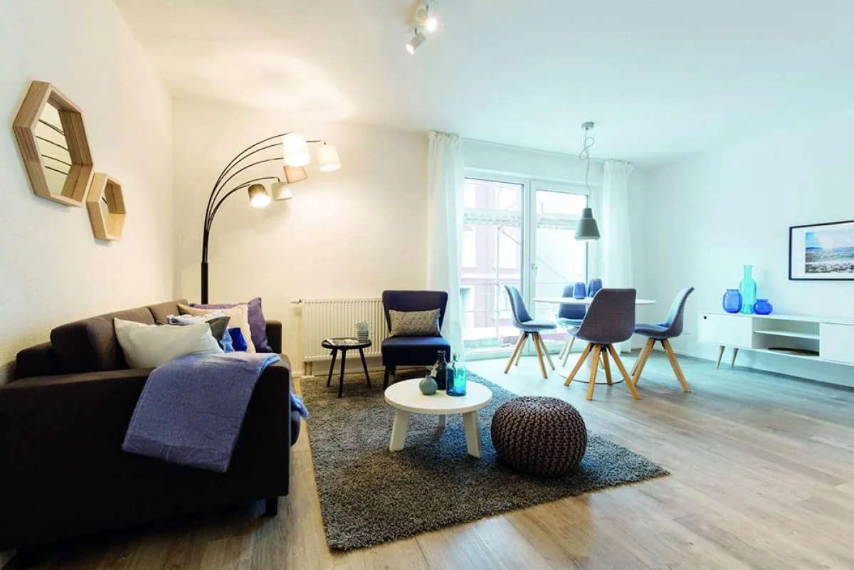 Die neu eingerichtete Musterwohnung in Gelsenkirchen