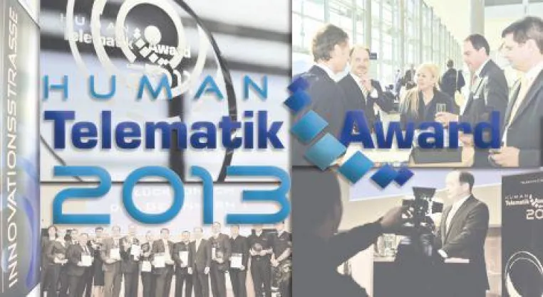 Feierliche Verleihung des Telematik Awards 2013 (Human-Telematik) findet auf der IFA Berlin statt Bild: Feierliche Verleihung des Telematik Awards 2013 (Human-Telematik) findet auf der IFA Berlin statt