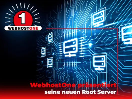 Bild: WebhostOne präsentiert seine neuen Root Server 