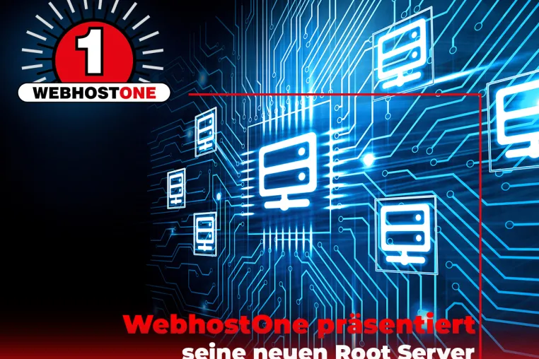 Bild: WebhostOne präsentiert seine neuen Root Server 
