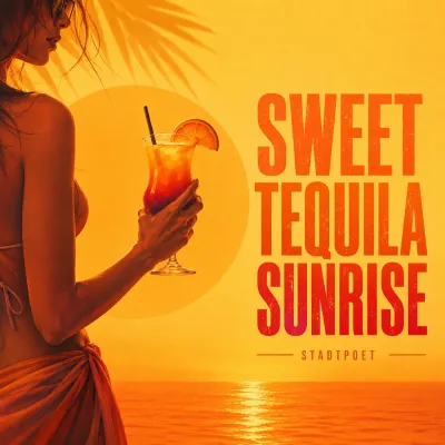Bild: Stadtpoet trinkt musikalisch einen "Sweet Tequila Sunrise" 