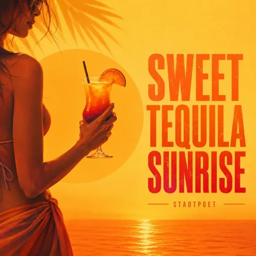 Bild: Stadtpoet trinkt musikalisch einen "Sweet Tequila Sunrise" 