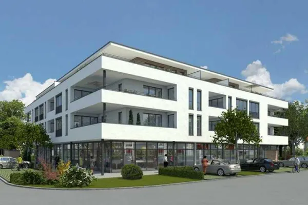 Bild: Karlsfeld geht ein Licht auf – Lichtdesign soll Wohnbauprojekt „Atrio“ besondere Atmosphäre verleihen