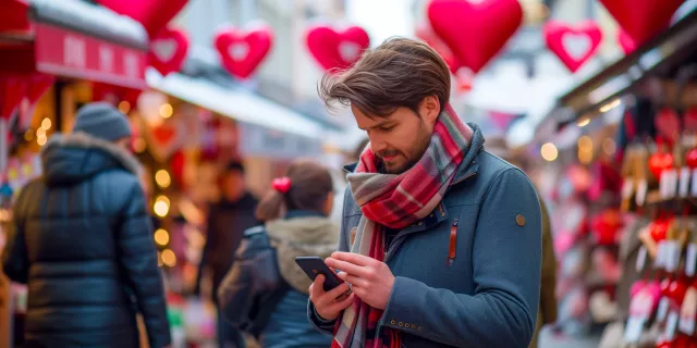 Bild: McAfee-Studie Modern Love: Jeder zweite Mann plant den Einsatz von KI zum Valentinstag