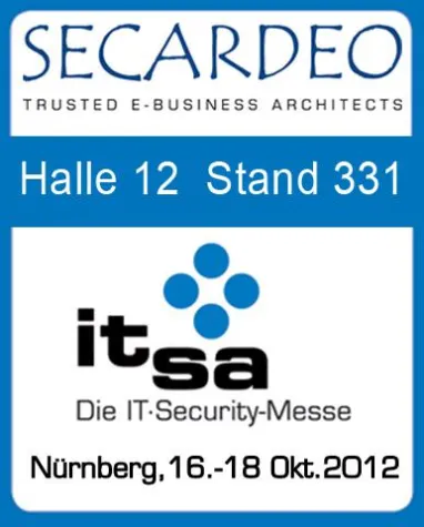 Bild: it-sa 2012 – Secardeo stellt wegweisende PKI-Lösungen vor