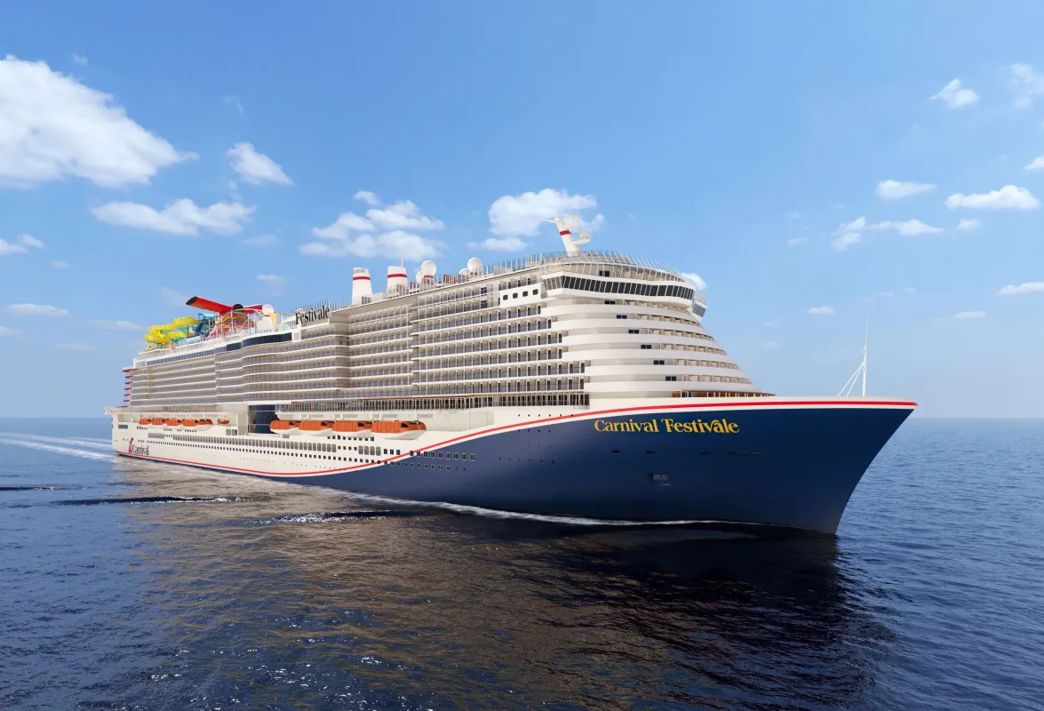 Die Carnival Festivale ist ein weiterer Neubau der Excel-Klasse. Bild: Carnival Cruise L