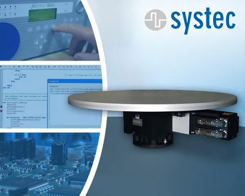 Bild: Einfach, einbaufertig: Drehtische mit Steuerung