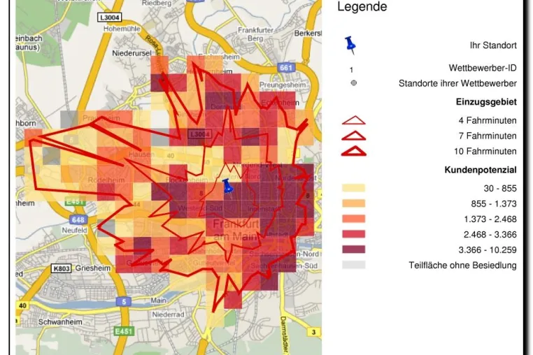 Bild: Standortanalyse im Internet jetzt auch als Light-Paket für Immobilienmakler, Berater und Existenzgründer