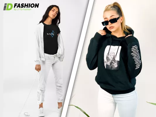 Bild: Nachhaltige Abi Hoodies & T-Shirts mit ästhetischem Design [LYTD® Fashion]