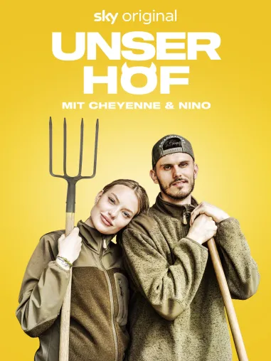 Bild: „Unser Hof – mit Cheyenne und Nino“ - ab dem 22. November exklusiv auf Sky und dem Streaming-Service WOW 