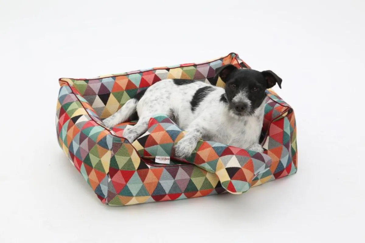 Hundekörbchen Box Bett Harlekin