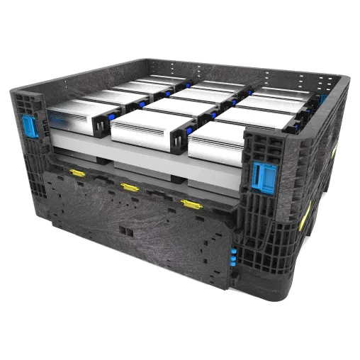 Der ORBIS IonPak - Rücktransport beschädigter Lithium-Ionen-Batterien Bild: Der ORBIS IonPak - Rücktransport beschädigter Lithium-Ionen-Batterien