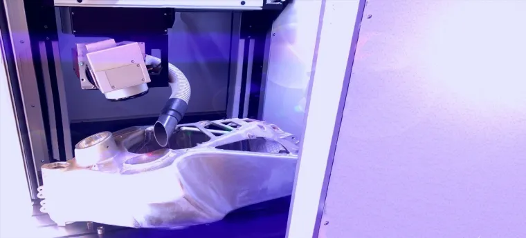Bild: Laserbeschriftungen auf 3D Flächen