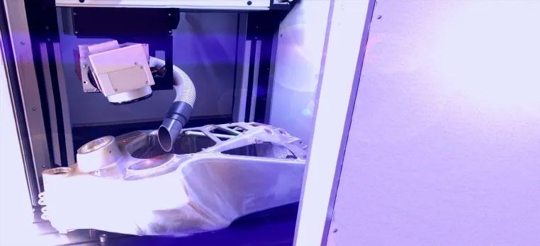 Bild: Laserbeschriftungen auf 3D Flächen