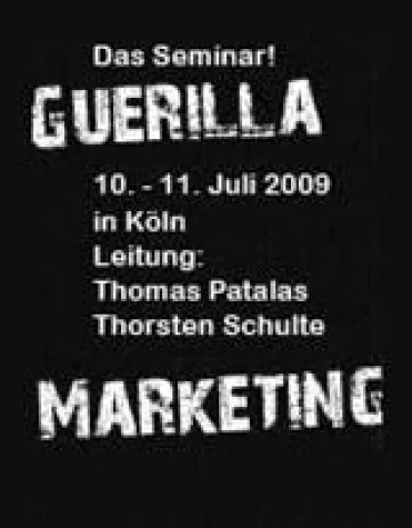 Das Guerilla Marketing-Seminar mit zwei Buch-Autoren Bild: Das Guerilla Marketing-Seminar mit zwei Buch-Autoren
