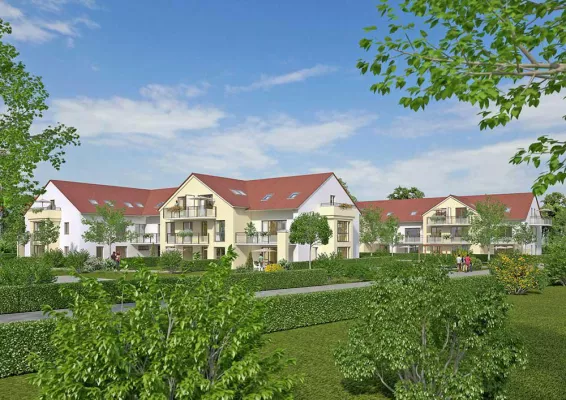 Bild: Merkur Bauträger präsentiert Neubauobjekt „Familiengarten Gronsdorf“ nahe Landschaftspark München-Riem